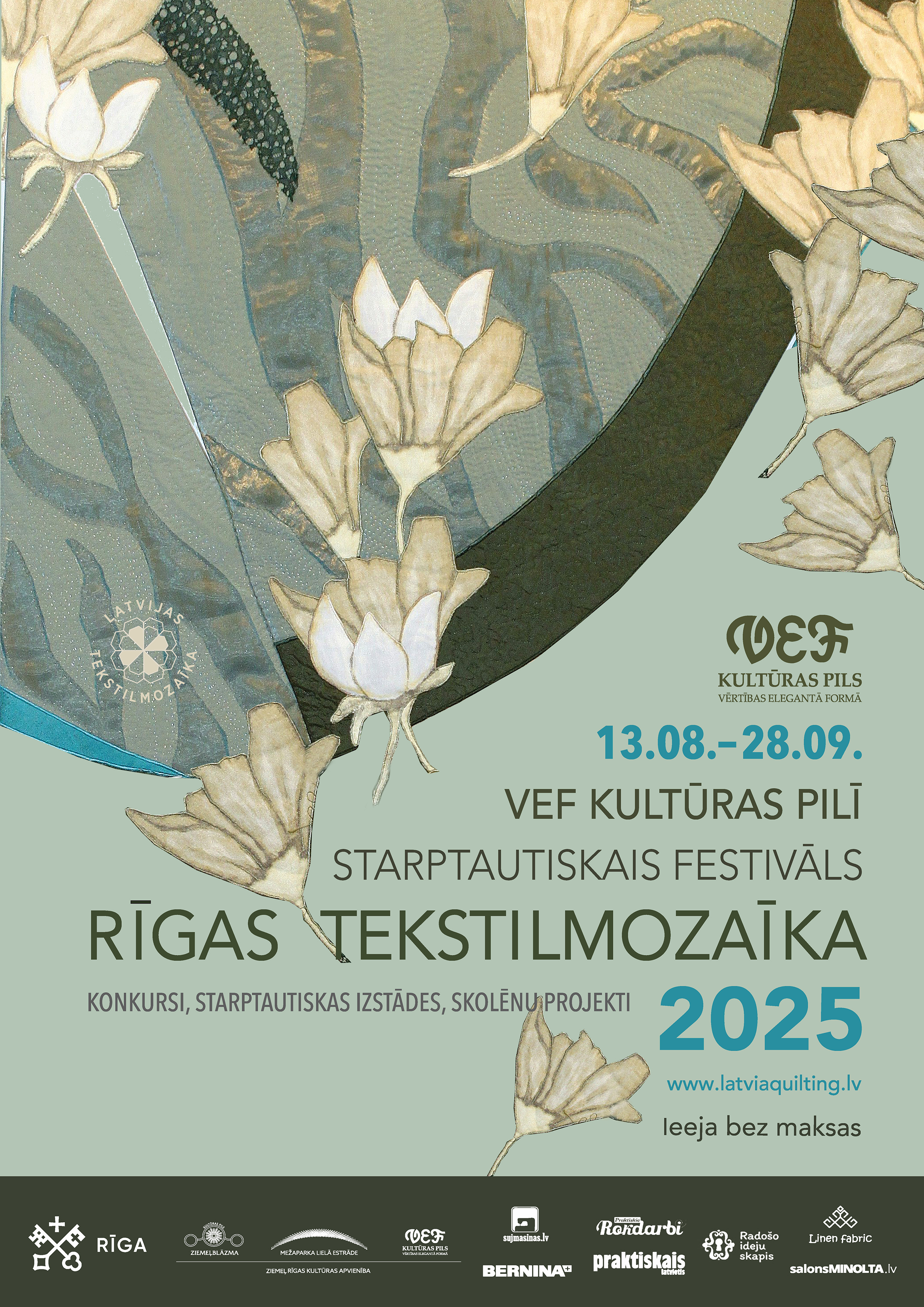 Festivāls Rīgas Tekstilmozaīka 2025
